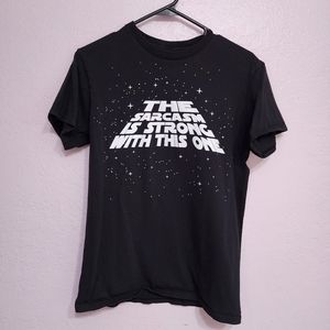 Men's Black T-Shirt (SP)